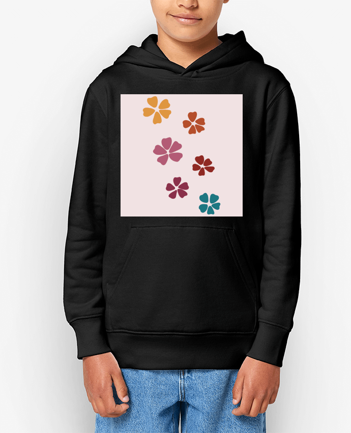 Sweat enfant Fleurs Par Clemence_Bellay