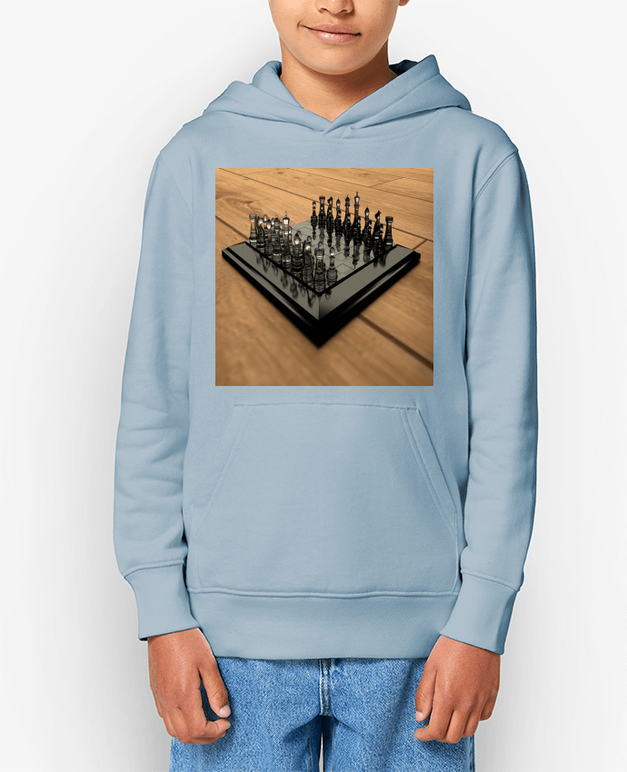 Sweat enfant Jeu d' échec Par White Tiger 60
