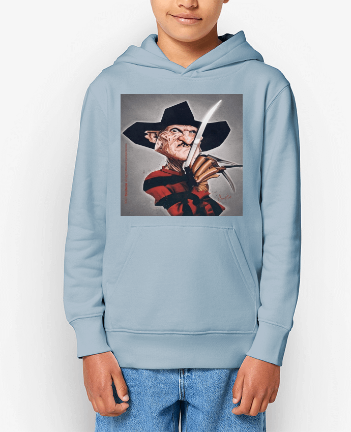 Sweat enfant Caricature de Freddy Par White Tiger 60