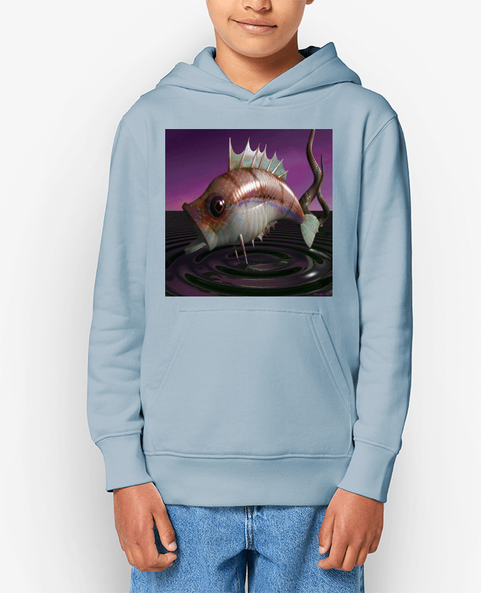 Sweat enfant Image de Synthèse poisson Par White Tiger 60