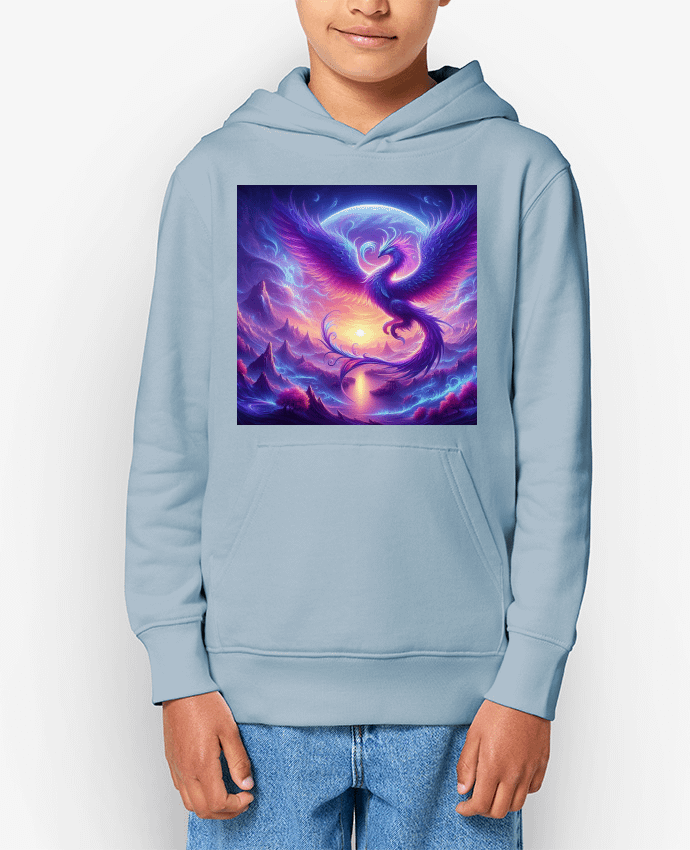 Sweat enfant Phénix violet Par Fantasymaniac