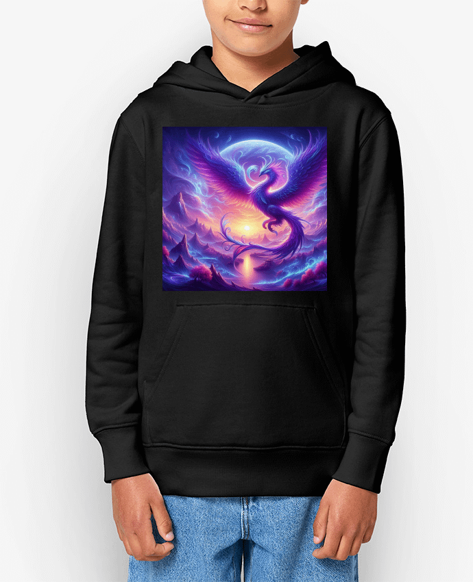 Sweat enfant Phénix violet Par Fantasymaniac