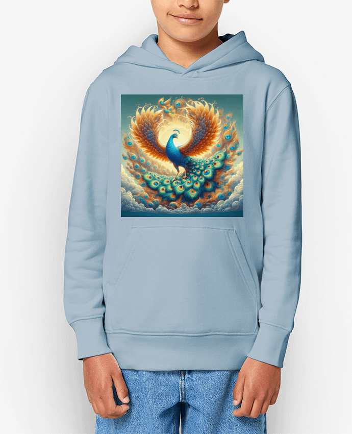 Sweat enfant Paon majestueux Par Fantasymaniac