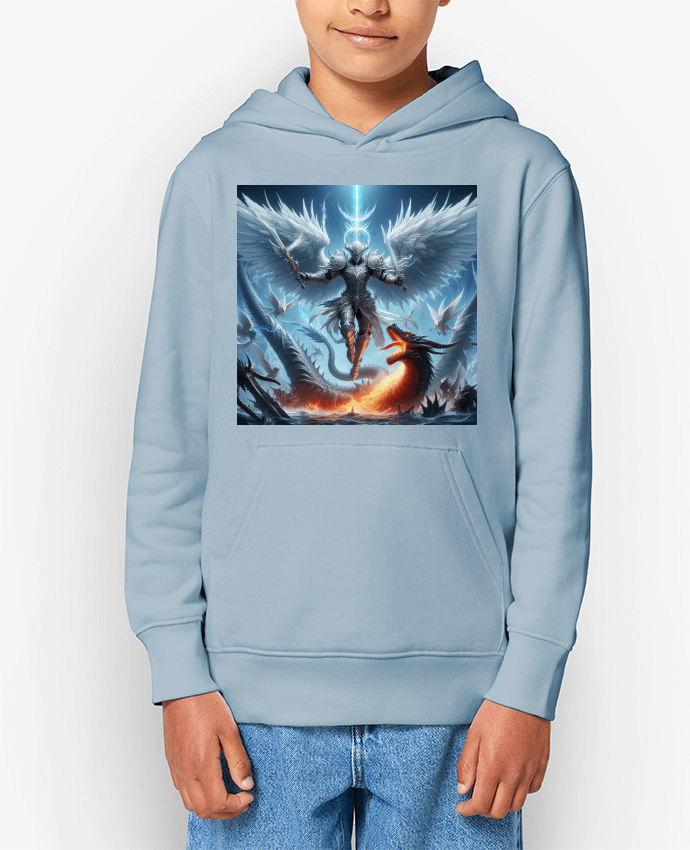 Sweat enfant Ange blanc et bleu Par Fantasymaniac