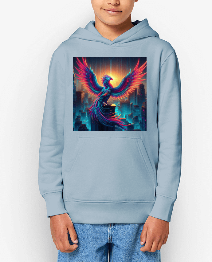 Sweat enfant Cyber phénix Par Fantasymaniac