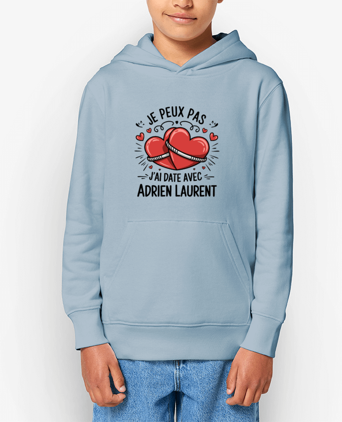 Sweat enfant je peux pas j'ai date avec Adrien laurent Par bwilfy