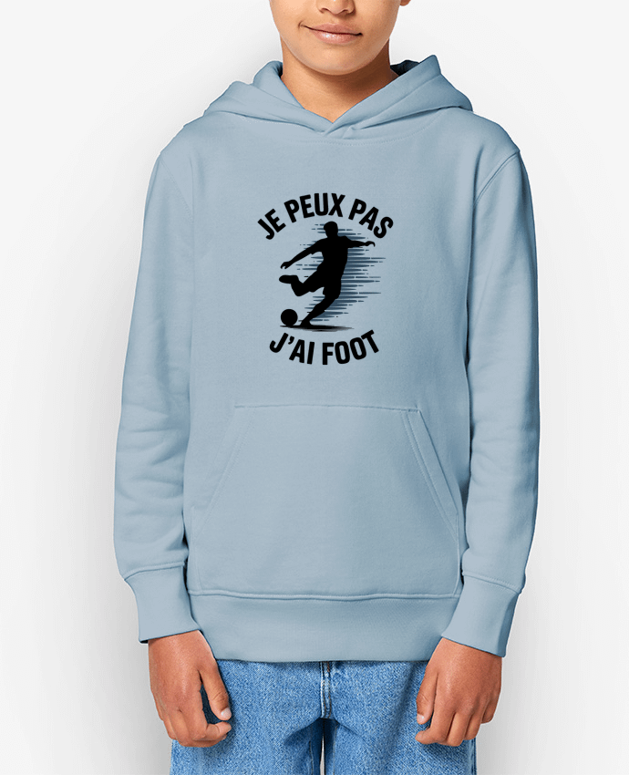 Sweat enfant je peux pas j'ai foot Par bwilfy