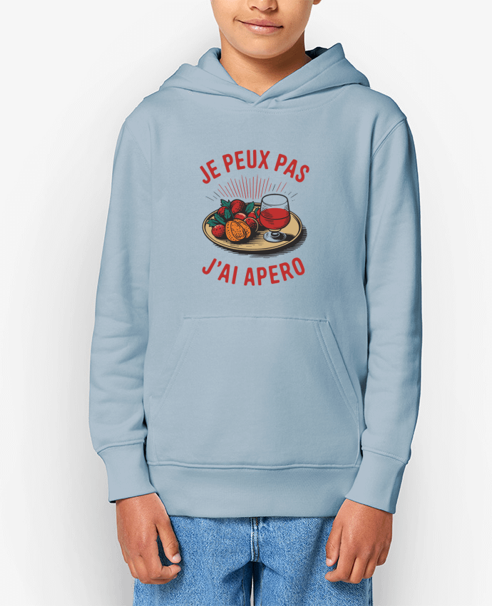 Sweat enfant je peux pas j'ai apéro Par bwilfy