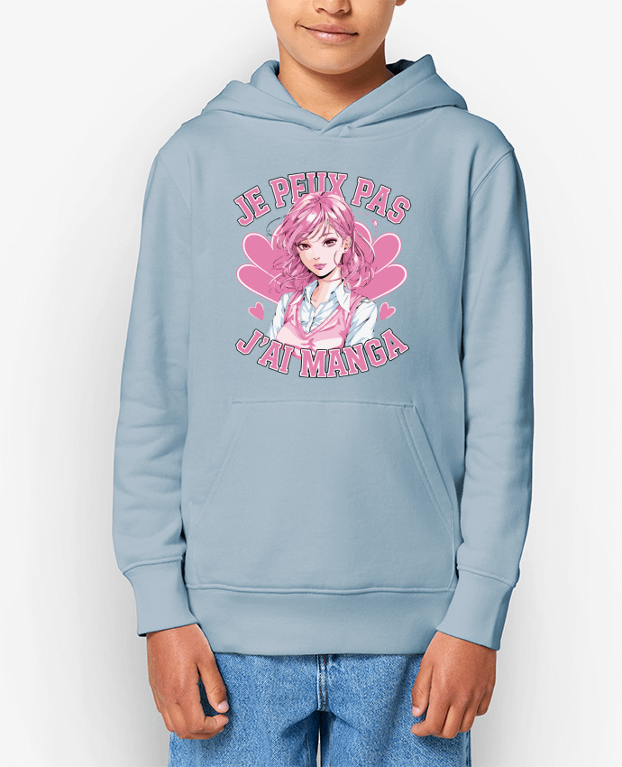 Sweat enfant je peux pas j'ai manga Par bwilfy