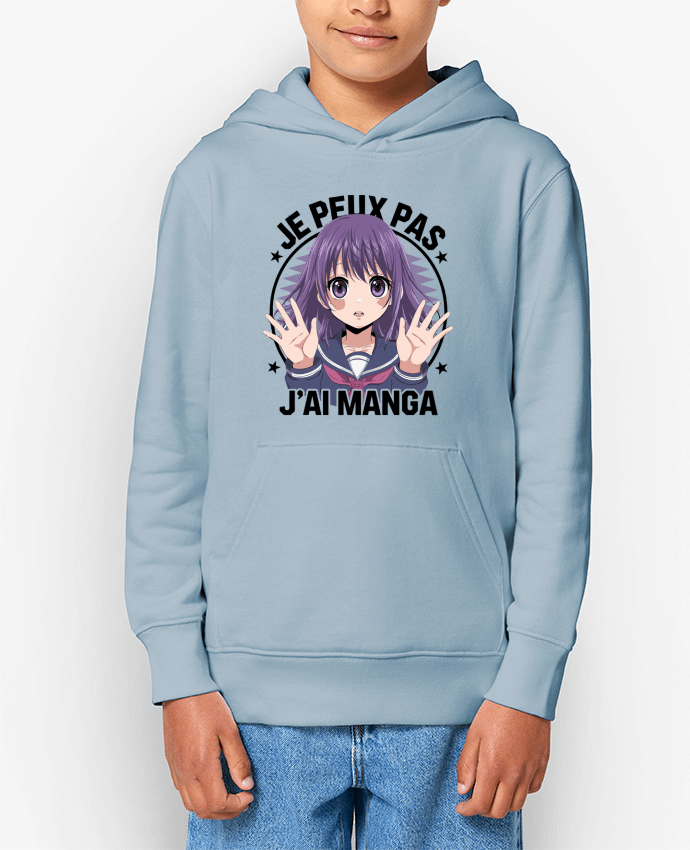 Sweat enfant je peux pas j'ai manga Par bwilfy