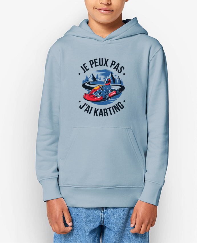 Sweat enfant je peux pas j'ai karting Par bwilfy