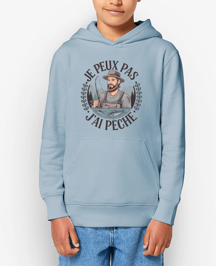 Sweat enfant je peux pas j'ai pêche Par bwilfy