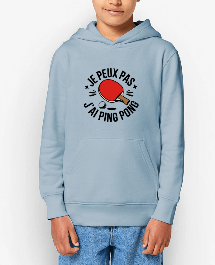 Sweat enfant je peux pas j'ai ping pong Par bwilfy