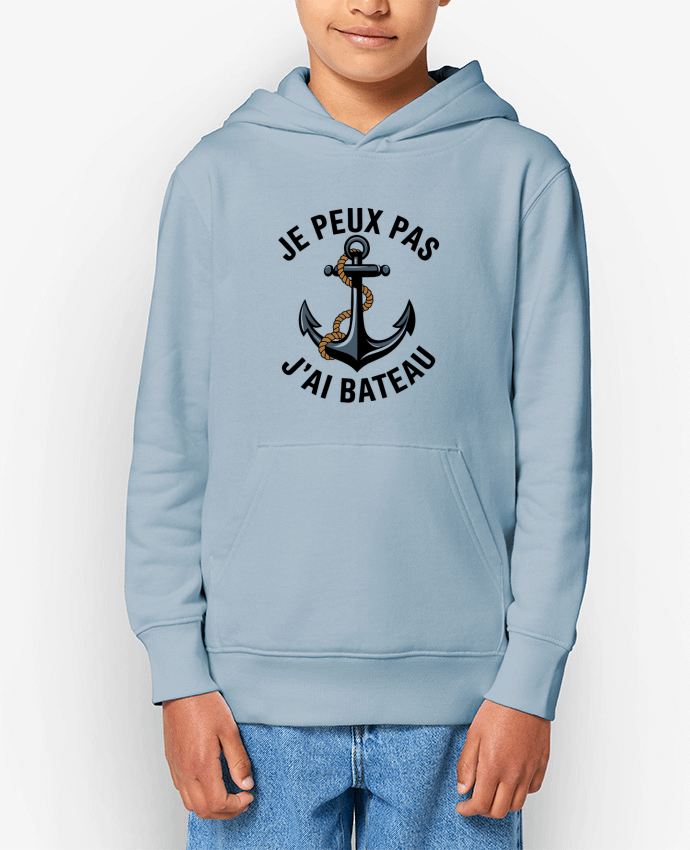Sweat enfant je peux pas j'ai bateau Par bwilfy