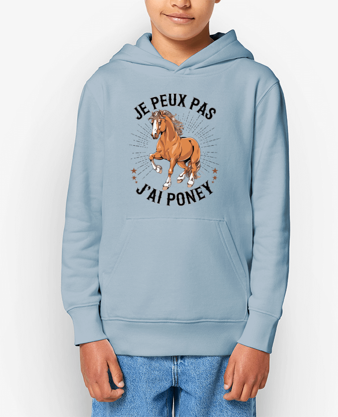 Sweat enfant je peux pas j'ai poney Par bwilfy