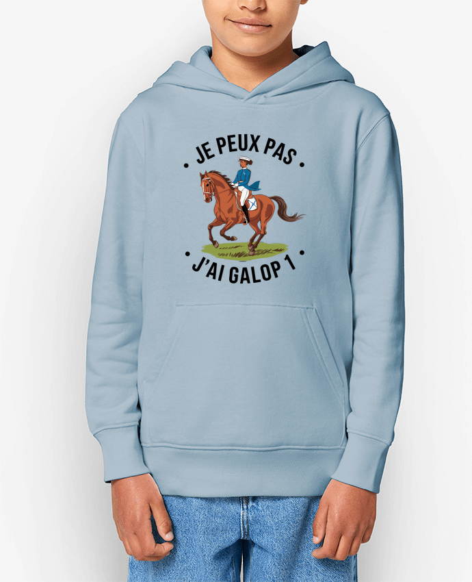 Sweat enfant je peux pas j'ai galop 1 Par bwilfy