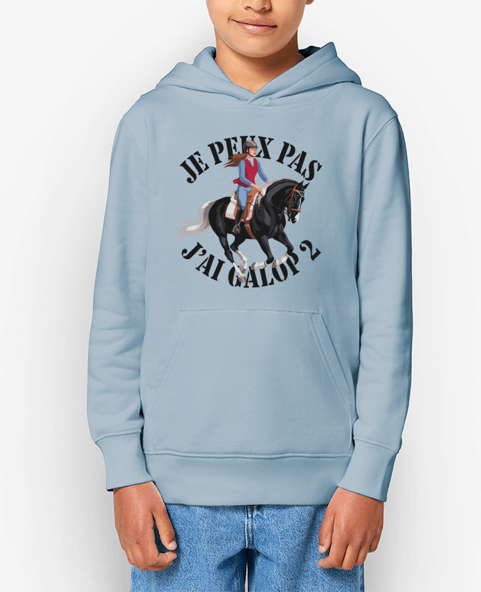 Sweat enfant je peux pas j'ai galop2 Par bwilfy