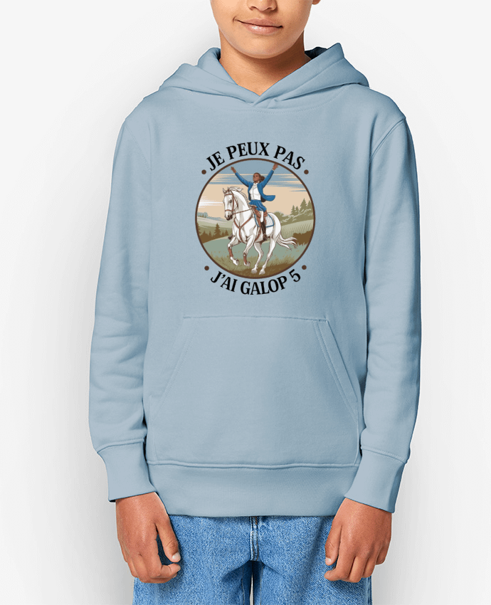 Sweat enfant je peux pas j'ai galop5 Par bwilfy