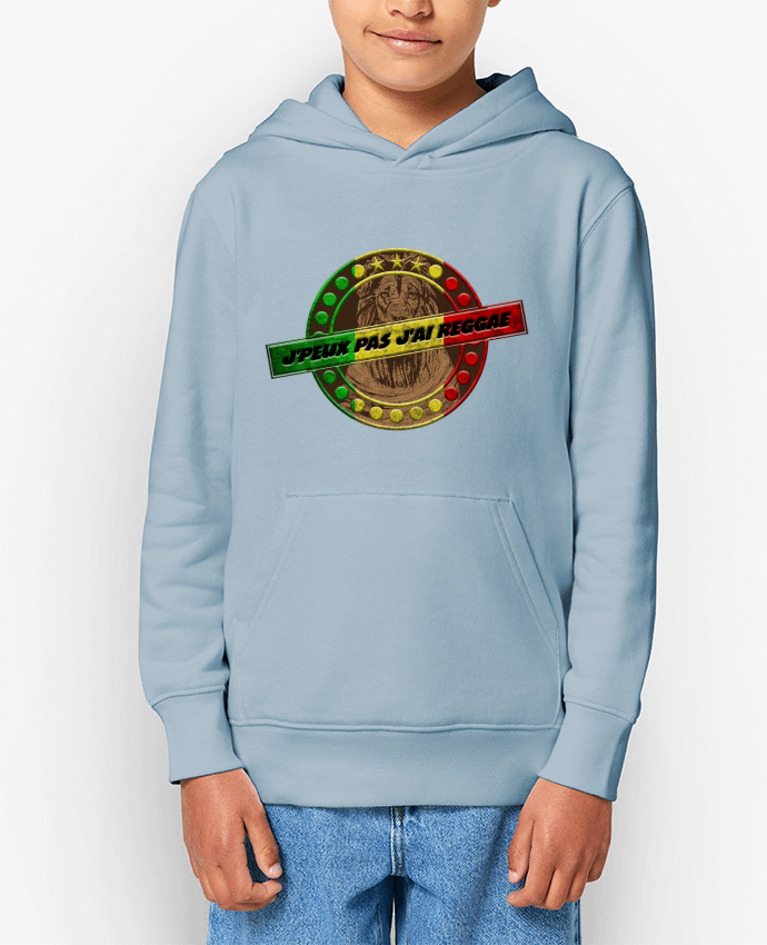 Sweat enfant j'peux pas j'ai reggae Par logo graph