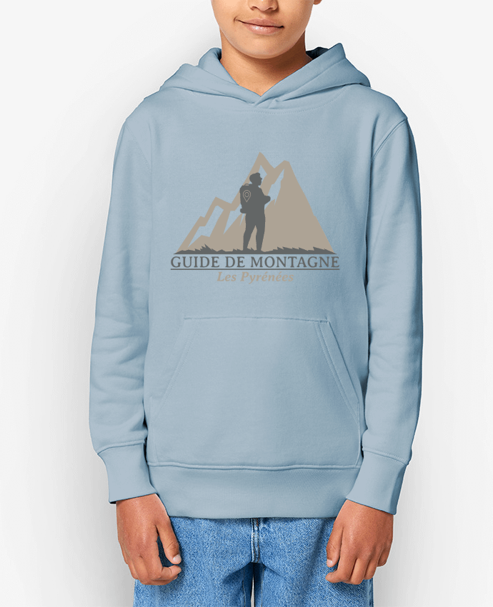Sweat enfant Guide De Montagne (FR) - Les Pyrénées Par Zenika