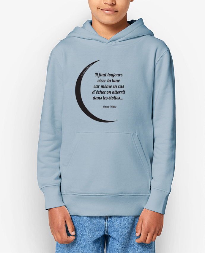 Sweat enfant Viser la lune... Par Guerriers Pacifiques