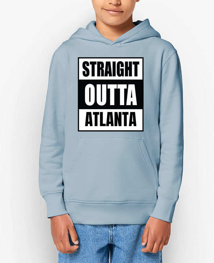 Sweat enfant Straight outta Atlanta Par Cheerocki