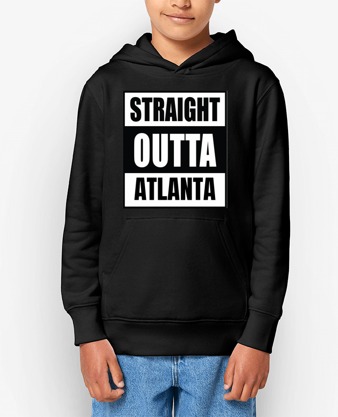 Sweat enfant Straight outta Atlanta Par Cheerocki