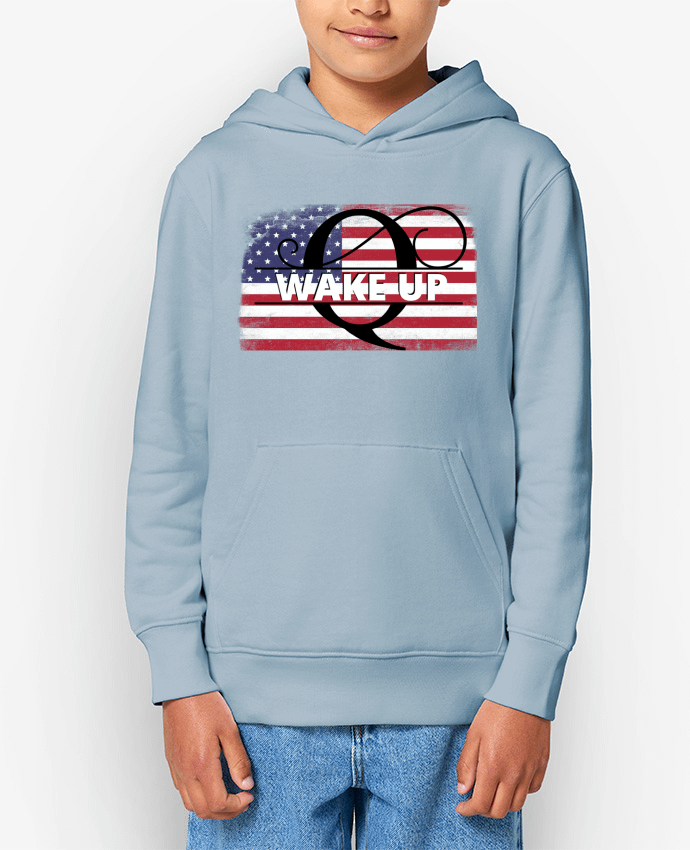 Sweat enfant QAnon USA wake up Par Cheerocki