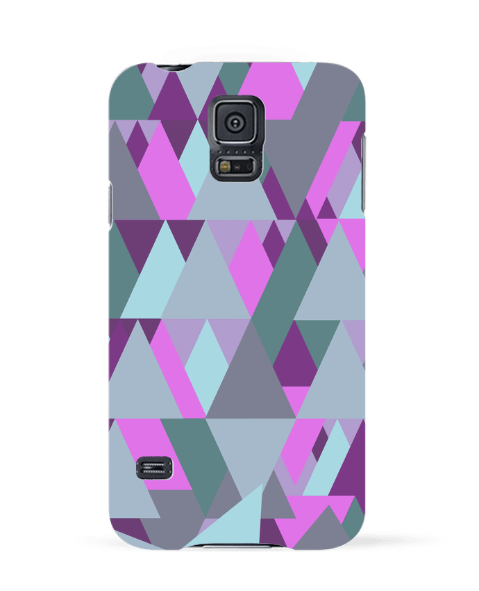 Coque Samsung Galaxy S5 Geomix bleu par Les Caprices de Filles