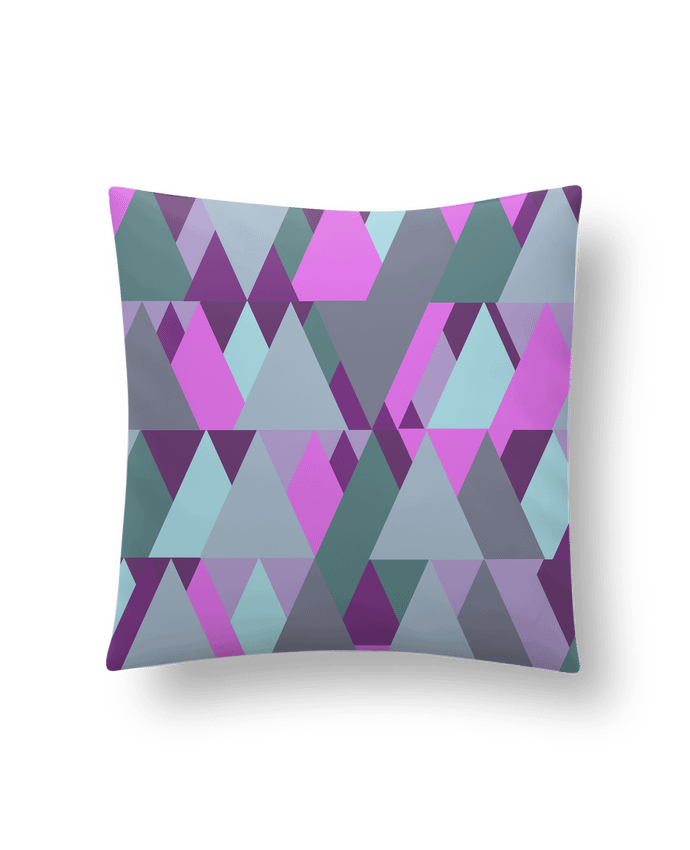 Coussin Geomix bleu par Les Caprices de Filles