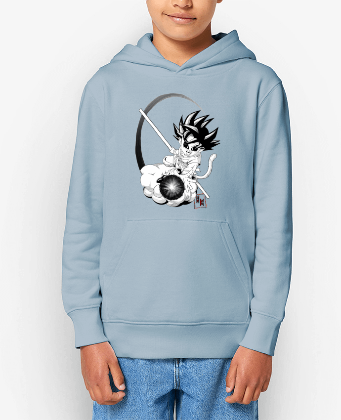 Sweat enfant Goku Dark Par Viko Tattoo