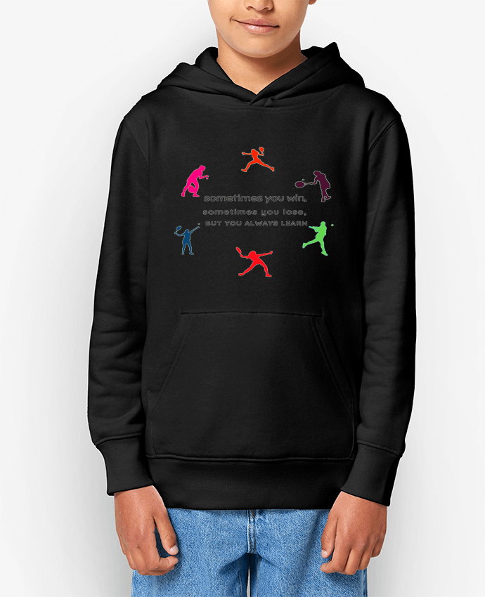 Sweat enfant SOMETIMES YOU WIN Par SARA BOSS desgin