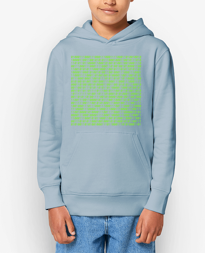 Sweat enfant Code binaire Par Seb337413