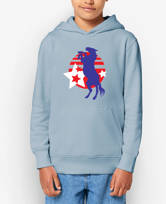 Sweat enfant Cheval cabré Par illustraman