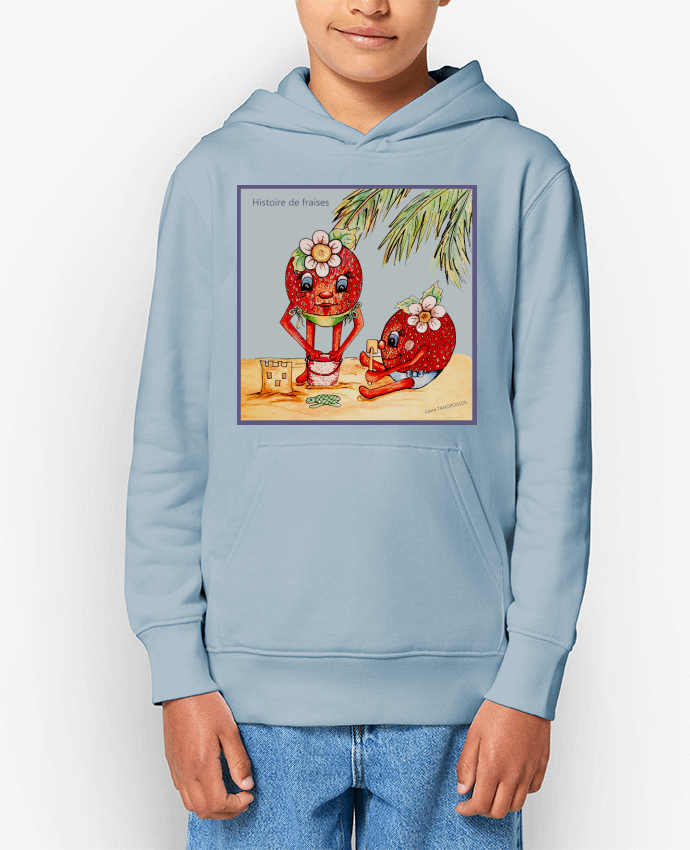 Sweat enfant Histoire de fraises Par Tanopoulos laura
