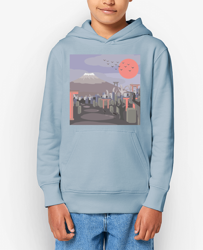 Sweat enfant Mont Fuji Par I'm Pierre