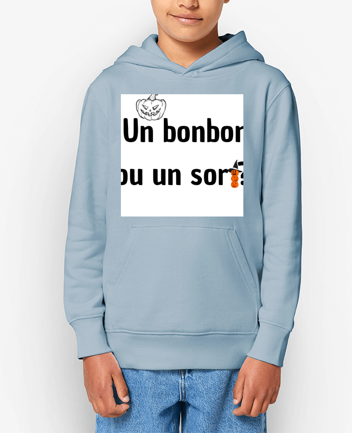 Sweat enfant Un bonbon ou un sort? Par Cysou.hlm