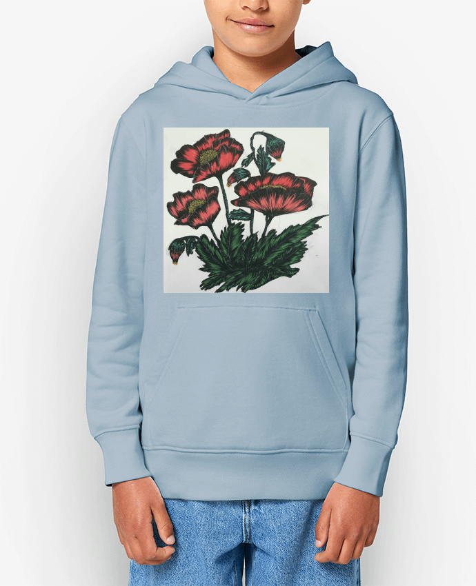Sweat enfant flowers Par Kaoutar fashiondesigner