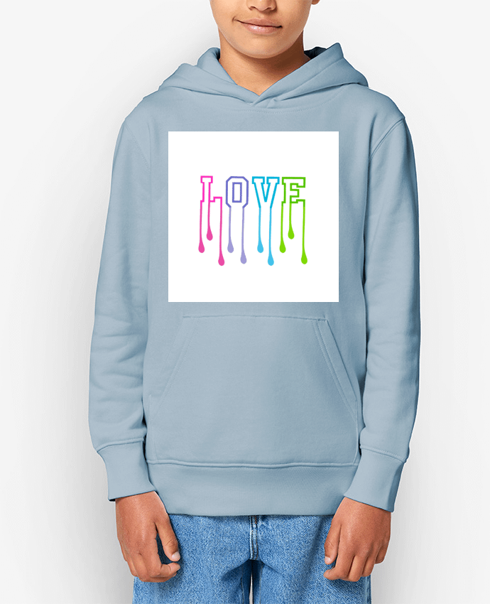 Sweat enfant Love fondant Par 4,sinon rien 