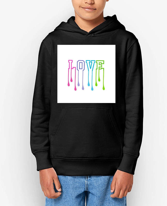 Sweat enfant Love fondant Par 4,sinon rien 