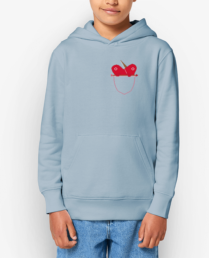 Sweat enfant LOVE IN POCKET Par Santiaguen