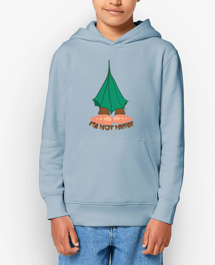 Sweat enfant I M NOT HERE Par Santiaguen