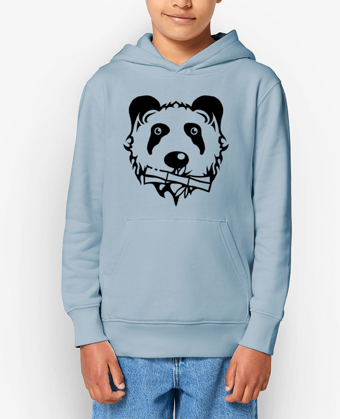 Sweat enfant panda noir Par Dr0agon