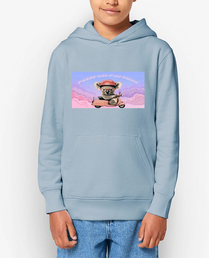 Sweat enfant Koala sur un scooter rose Par mapetitefleur