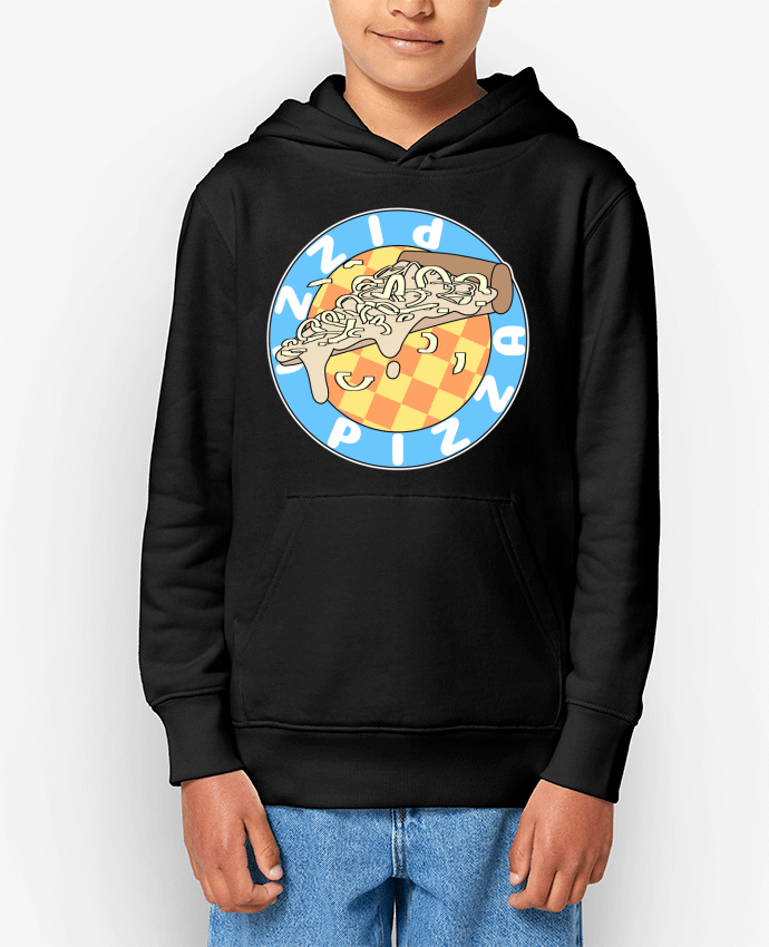 Sweat enfant Illustrated Pizza Logo Par Loon