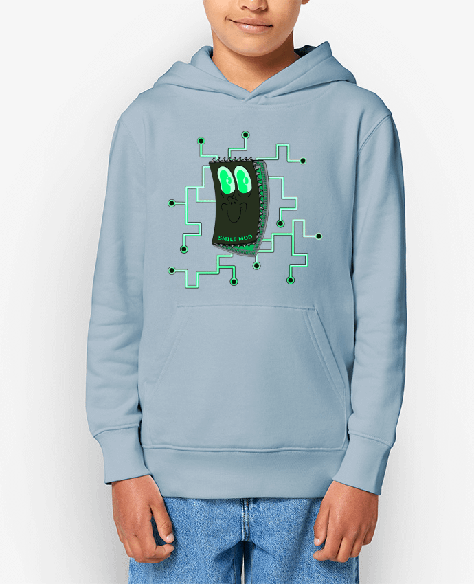 Sweat enfant SMILE MOD Par Santiaguen