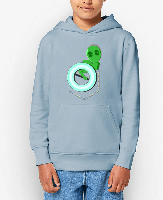 Sweat enfant LIGHT IN POCKET Par Santiaguen