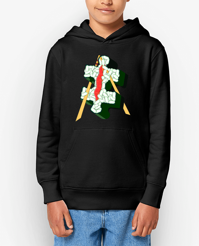 Sweat enfant SUSHI PIECE Par Santiaguen