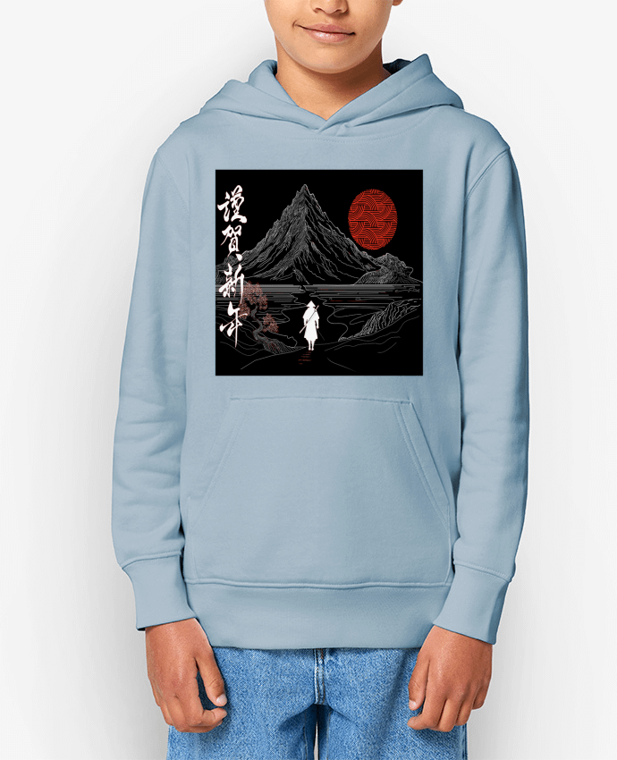 Sweat enfant Paysage japonais, Chemin de la sérénité, ????, bonne année T-Shirt Par Bobraïs