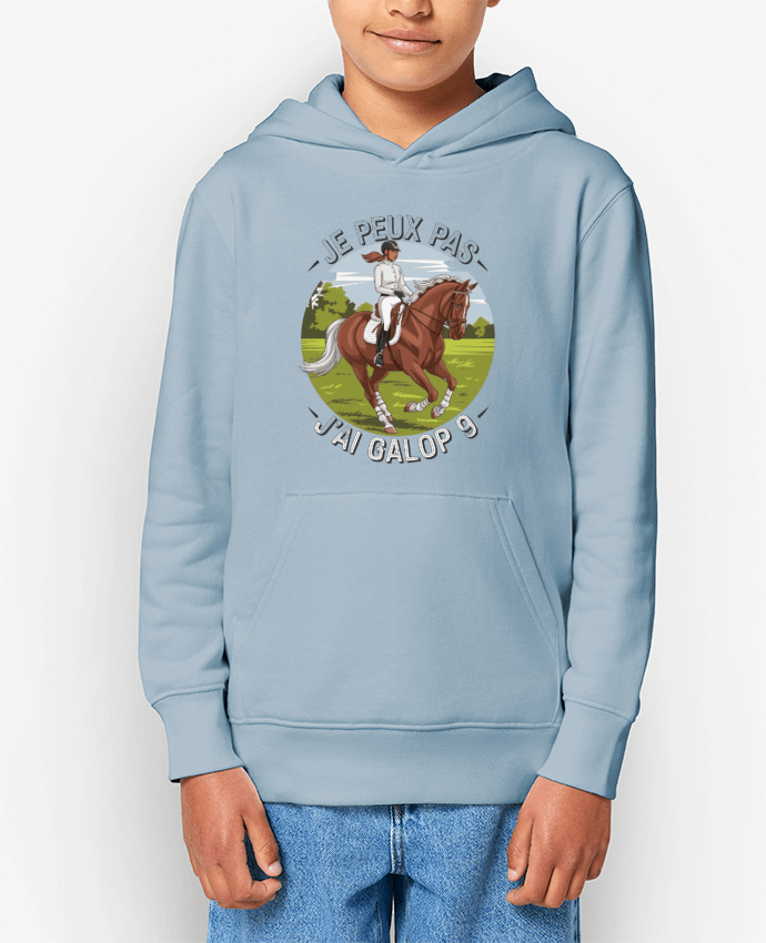 Sweat enfant je peux pas j'ai galop9 Par bwilfy